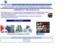 Tablet Screenshot of metalik-plast.rs